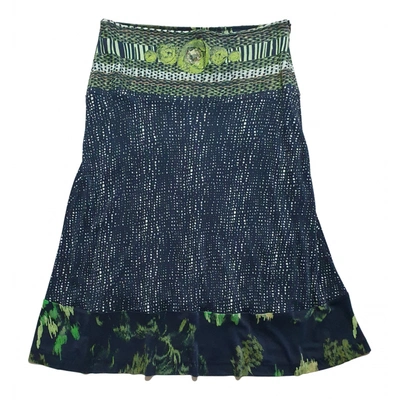 Pre-owned Maliparmi Mid-length Skirt In Green