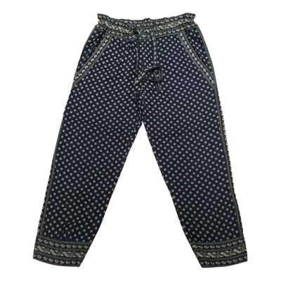 Pre-owned Isabel Marant Étoile Trousers In Blue