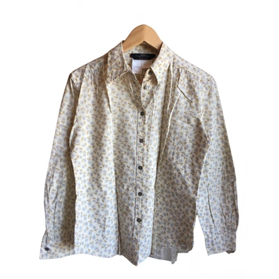 Pre-owned Max Mara Blouse In White
