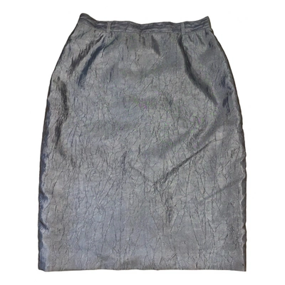 Pre-owned Gerard Darel Mini Skirt In Grey