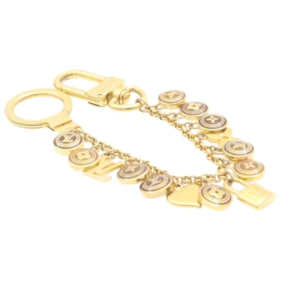 Pre-owned Louis Vuitton Bag Charm In Gold