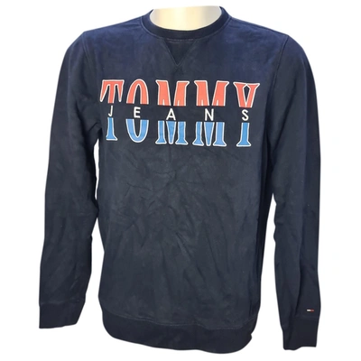 Pre-owned Tommy Jeans Sweatshirt In Blue
