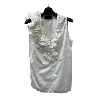 Pre-owned Dsquared2 Vest In White