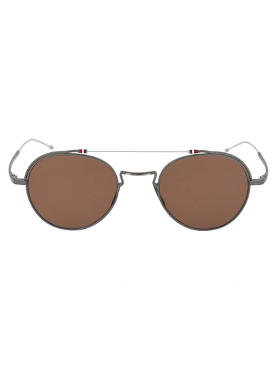 Thom Browne Tb-912 Sunglasses In Brown