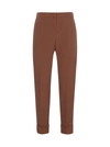 PT01 PT01 STRETCH CROPPED TROUSERS