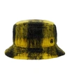 MAISON MICHEL JASON CHECKED MOHAIR-BLEND BUCKET HAT,P00615191