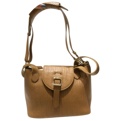 Pre-owned Meli Melo Leather Handbag In Camel