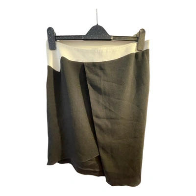 Pre-owned Helmut Lang Mid-length Skirt In Grey