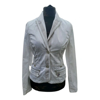 Pre-owned Sportalm Jacket In White