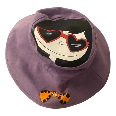 Pre-owned Marc By Marc Jacobs Hat In Purple