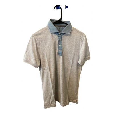 Pre-owned Brunello Cucinelli Polo Shirt In Grey