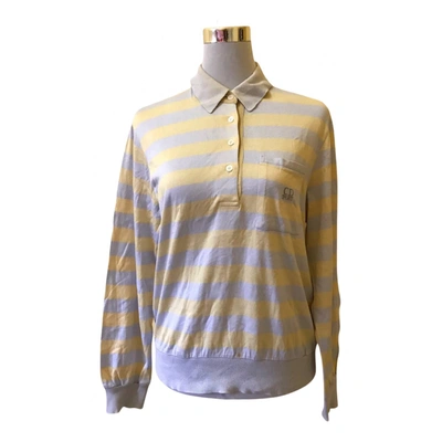 Pre-owned Dior Polo In Yellow