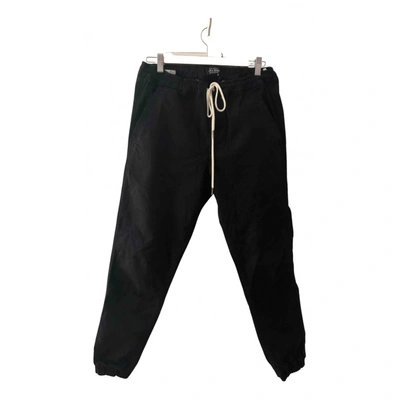 Pre-owned Jack & Jones Trousers In Black