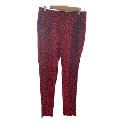 Pre-owned Nanette Lepore Trousers In Multicolour