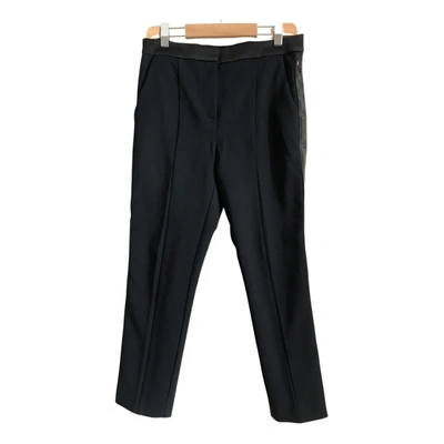 Pre-owned Karl Lagerfeld Trousers In Blue