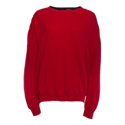 Pre-owned Haider Ackermann Wool Knitwear In Red