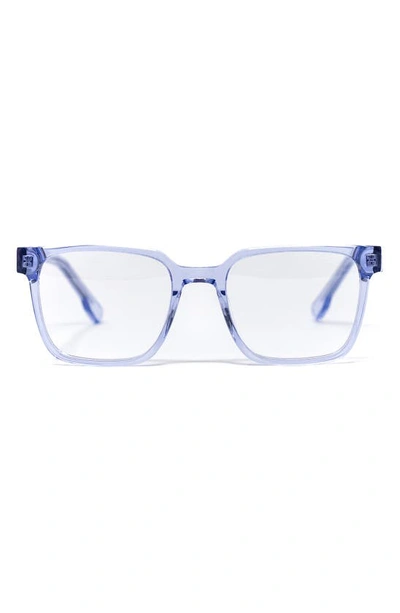 Bohten Jade 50mm Gradient Square Optical Glasses In Sky / Clear