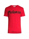 ALEXANDER MCQUEEN GRAFFITI T-SHIRT,400014017394