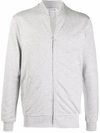 Comme Des Garçons Shirt X Kaws Logo-print Zip-up Jumper In Grey