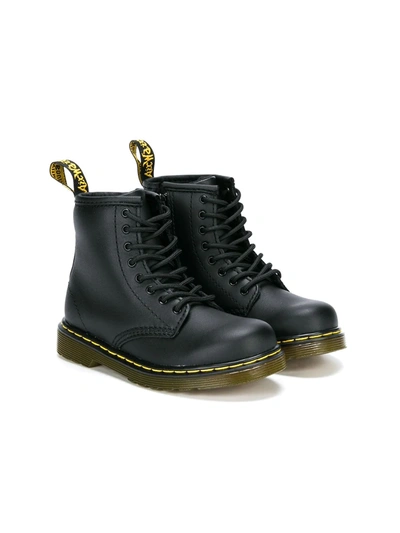 Dr. Martens' Kids' Brooklee Boots In Black