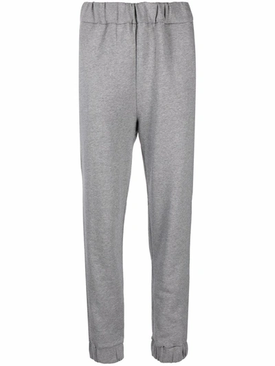 Fabiana Filippi Elasticated-waistband Track Pants In Grey