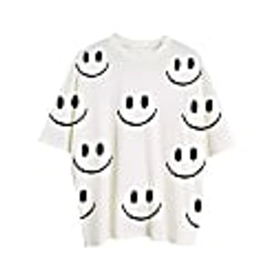 Quillattire Off White Smiley Face T-shirt