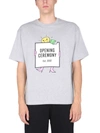 Opening Ceremony Lightbulb Box Logo T-shirt In Grey