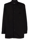 YOHJI YAMAMOTO CHEST-POCKET LONG SHIRT