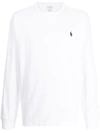 Polo Ralph Lauren Polo Pony-embroidered Cotton T-shirt In Weiss