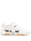 OFF-WHITE OUT OF OFFICE LOW-TOP SNEAKERS