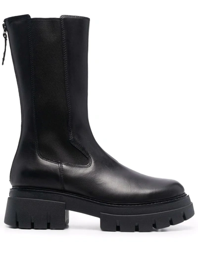 Ash Lennox Mid-calf Boots In Black