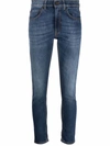 DONDUP LOW-RISE SKINNY JEANS