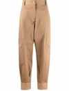 JW ANDERSON HIGH-WAIST CARGO TROUSERS