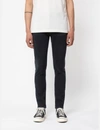 Nudie Jeans Lean Dean Slim-fit Tapered Stretch-denim Jeans In Blue