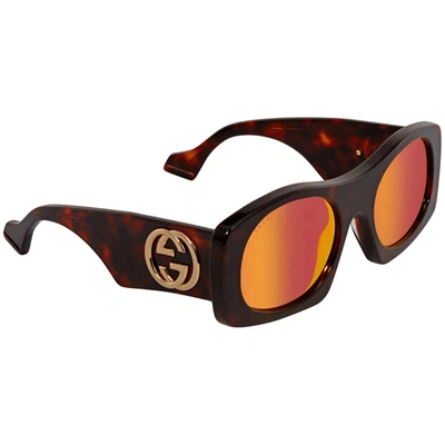 Gucci Red Mens Sunglasses Gg0628s-003 57