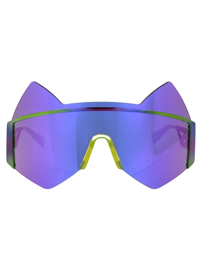 Gcds Gd0002 Sunglasses In 83z Purple
