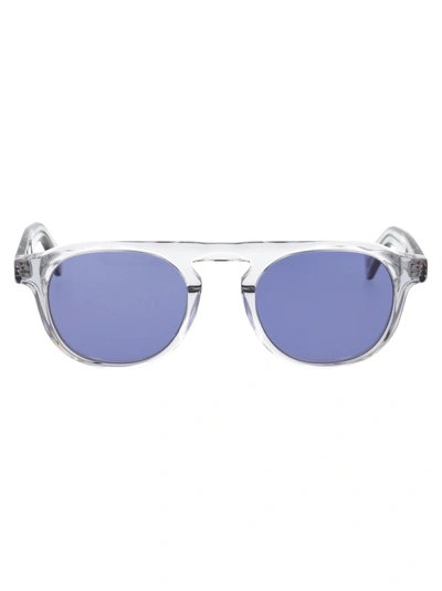 Garrett Leight Harding X 49 Sunglasses In Llg/dreamboat Blue
