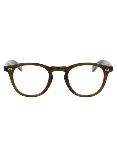 Garrett Leight Hampton X 44 Glasses In Olive