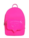 CHIARA FERRAGNI EYELIKE POCKET BACKPACK,71SB4BF6 ZS137437