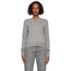 Acne Studios Cardigan In 990 Grey Melange