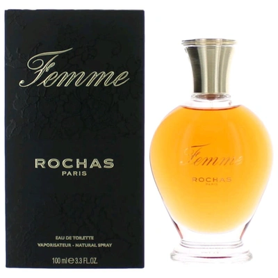 Rochas Ladies Femme Edt Spray 3.3 oz Fragrances 3386460078542 In N/a