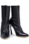 JIMMY CHOO BRAX 100 SMOOTH AND FAUX STRETCH-LEATHER ANKLE BOOTS,3074457345638189668