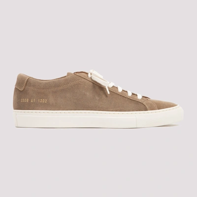 Common Projects Sneaker Waxed Suede Upper Contrast Cotton Laces And ...