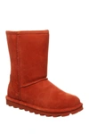 Bearpaw Elle Genuine Shearling Waterproof Boot In Picante 608