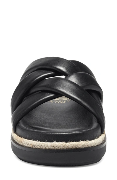 Vince Camuto Chavelle Platform Slide Sandal In Black