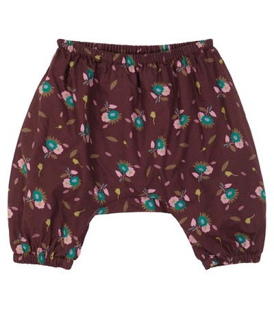 Caramel Kids' Baby Faraday Printed Cotton Trousers In Multicoloured