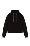 John Elliott Black Salt Wash Beach Hoodie In Black