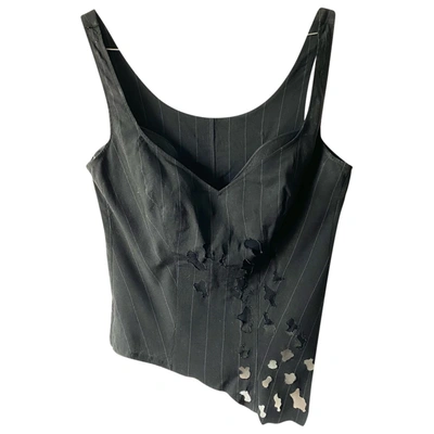 Pre-owned La Perla Wool Corset In Black