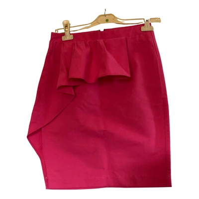 Pre-owned Miss Sixty Skirt In Pink