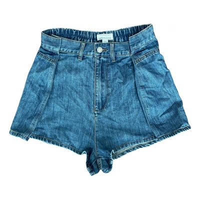 Pre-owned C/meo Collective Mini Short In Blue